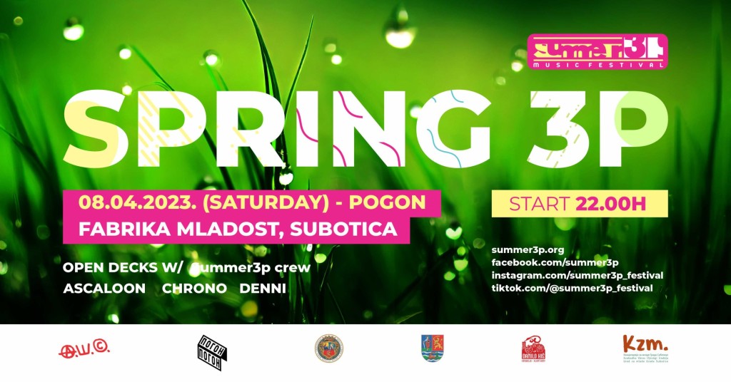 Summer3p Spring3p party