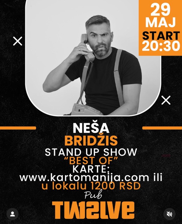 STAND UP SHOW - Neša Bridžis