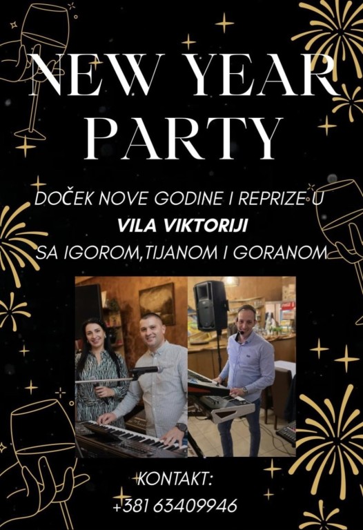 Repriza dočeka Nove godine u Vili Viktoriji