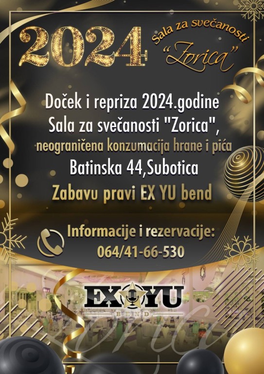 Repriza dočeka Nove godine