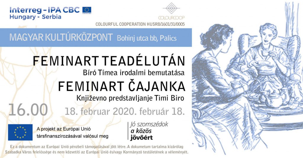 Szívesen látjuk a FEMINART teadélutánon