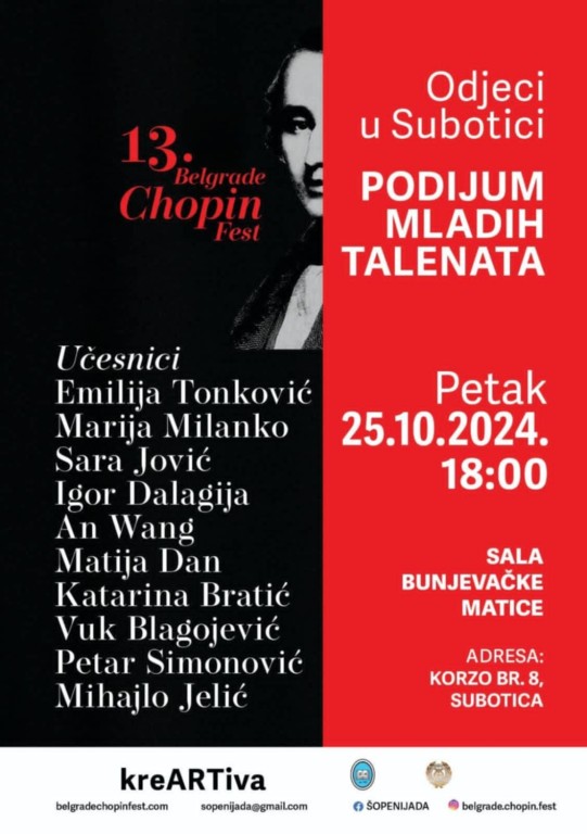 Klavirski koncert mladih talenata