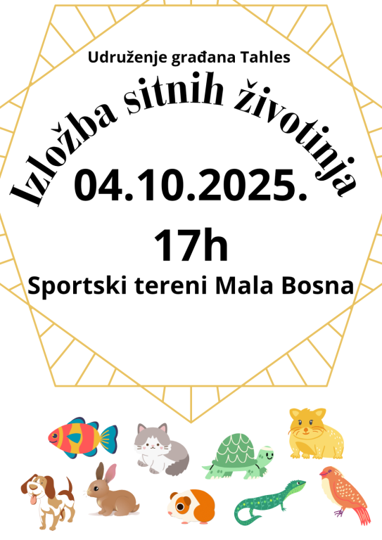 Izložba sitnih životinja UG "Tahles"