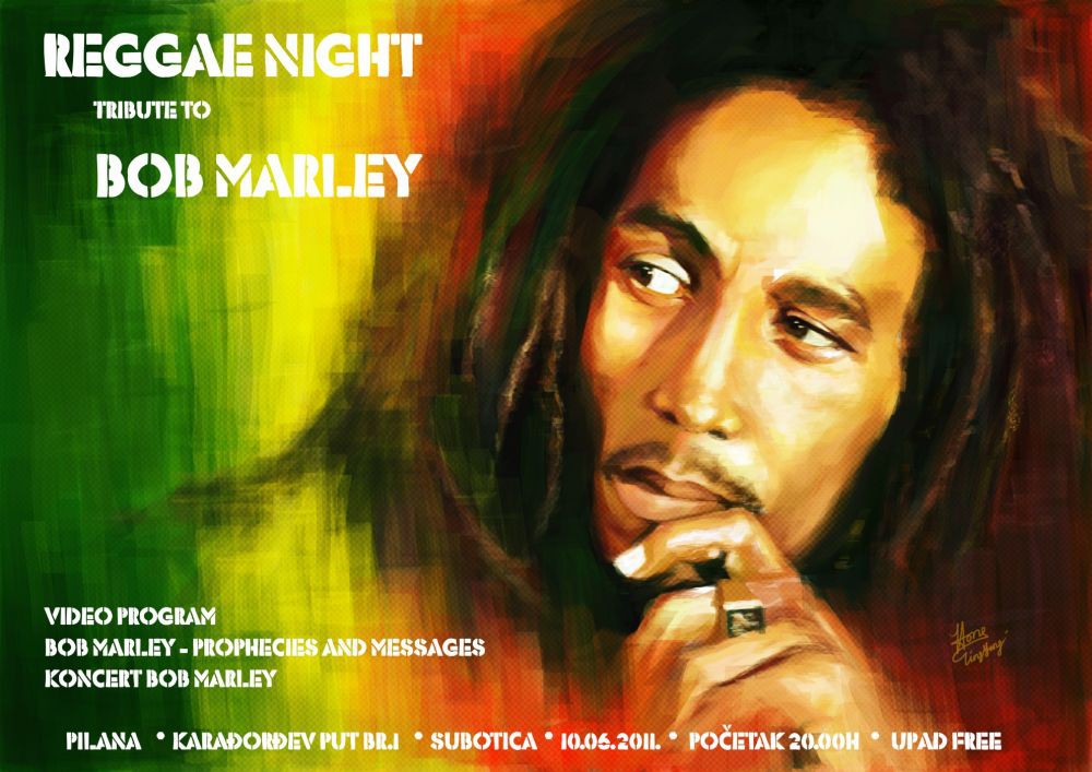 Reggae night - tribute to Bob Marley