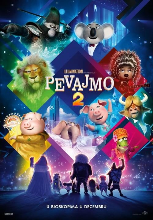Animirani film: Pevajmo 2 - sinhronizovano