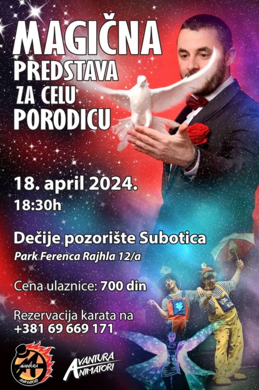 Magična predstava za celu porodicu