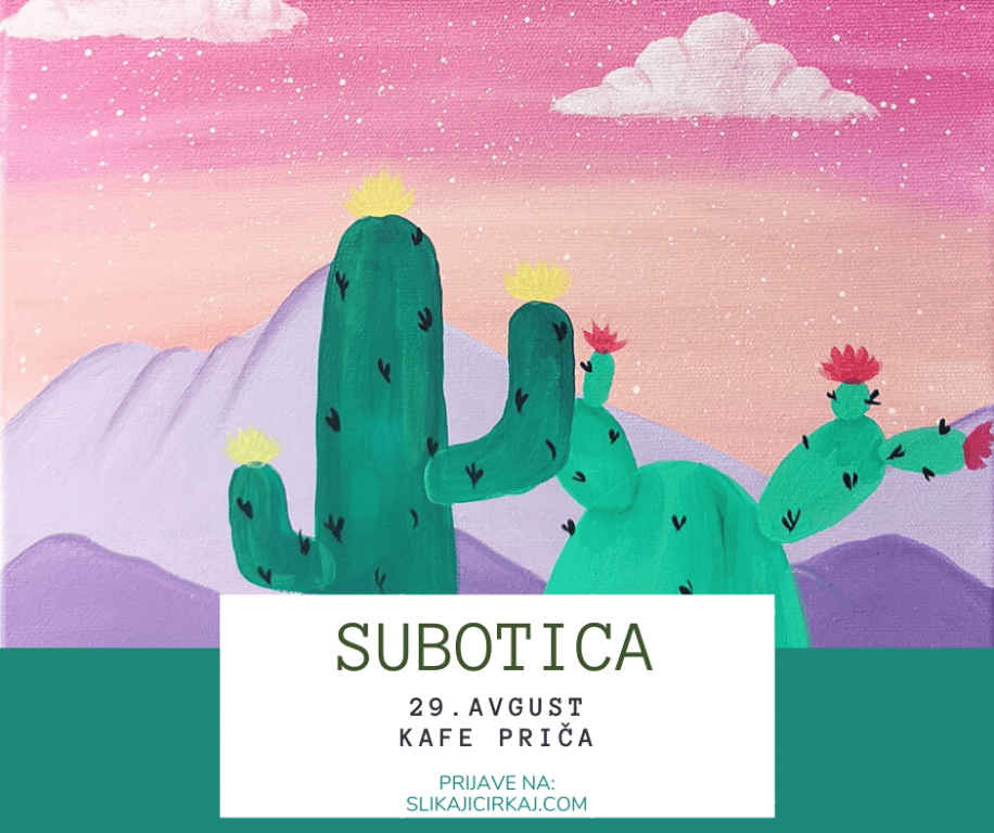 Slikaj i Cirkaj radionica: Kaktusi