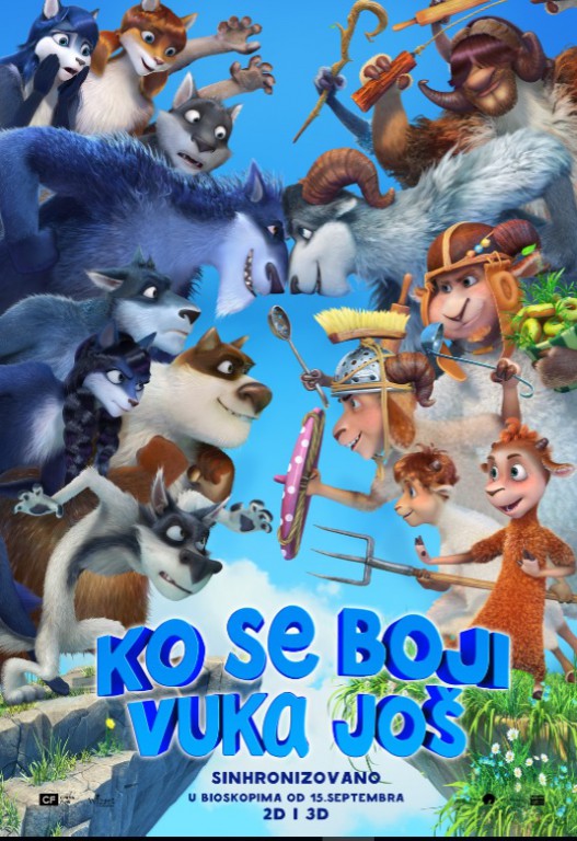 Animirani film: Ko se boji vuka još 3D