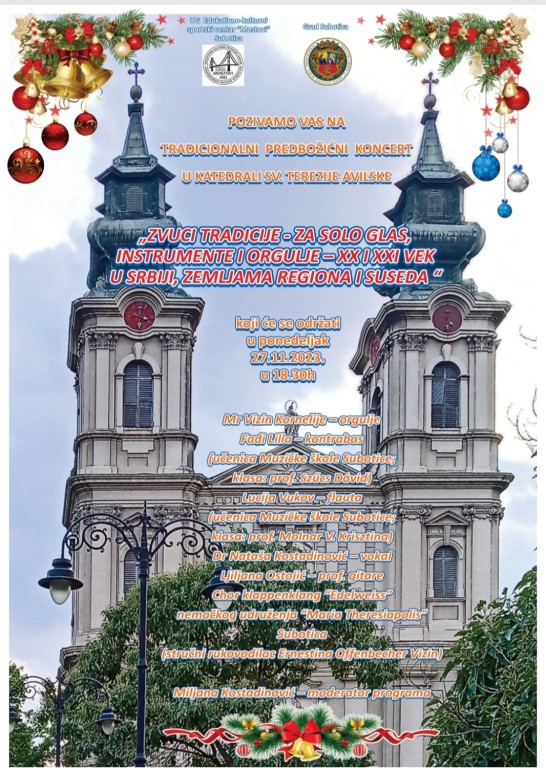 ZVUCI TRADICIJE- ZA SOLO GLAS, INSTRUMENTE I ORGULJE - XX I XXI VEK U SRBIJI, ZEMLJAMA REGIONA I SUSEDA