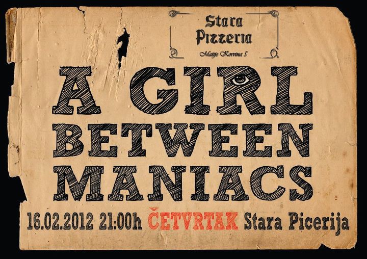 A Girl between Maniacs - Akustična svirka