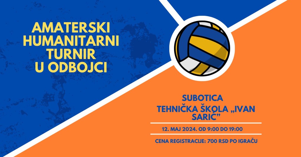Amaterski humanitarni turnir u odbojci