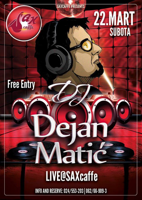 DJ Dejan Matić (Kafemat, Ns)