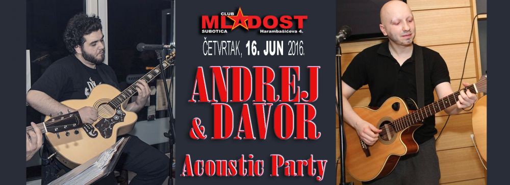 Akustična svirka: Andrej & Davor