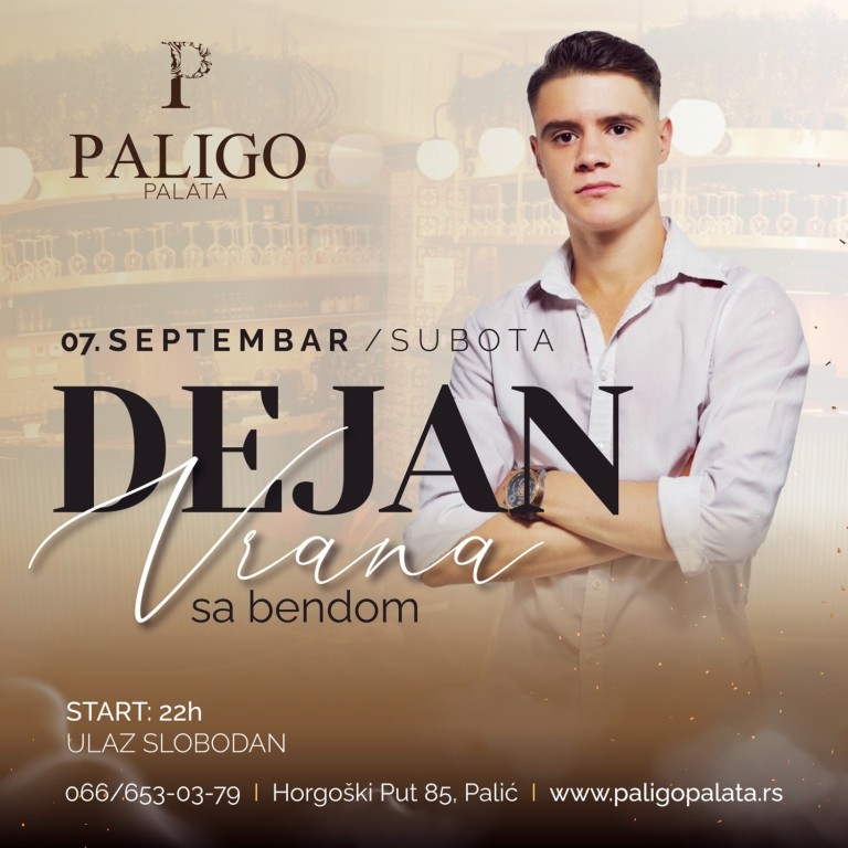 Dejan Vrana sa bendom