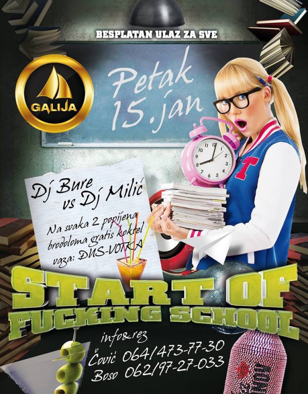 Start of fucking school