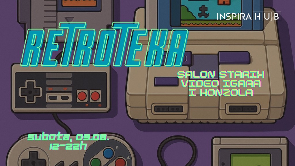 RetroTeka – iskusite stare video igre i konzole!