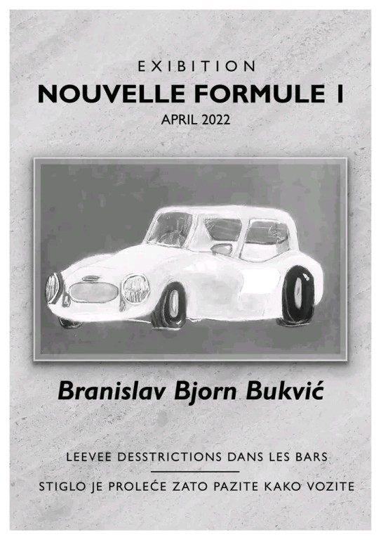 Izložba: Nouvelle Formula 1 - Branislav Bukvic crteži u pastelu
