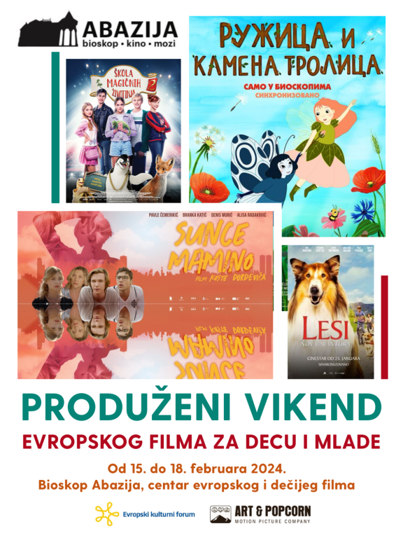 Produženi vikend evropskog filma za decu i mlade