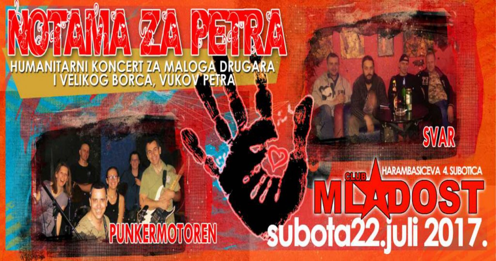 Humanitarna svirka: Notama za Petra