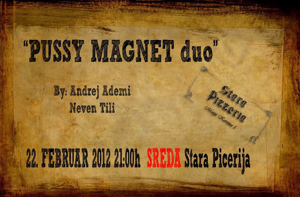 PUSSY MAGNET DUO - Akustična svirka