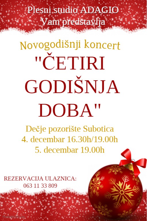 Novogodišnji koncert: Četiri godišnja doba