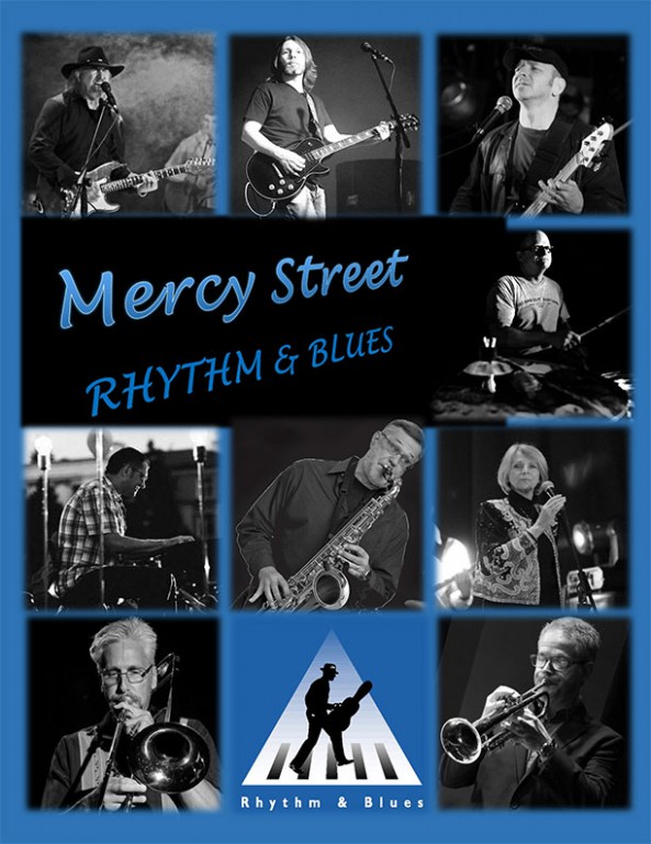 Nastup benda "Mercy street rhythm & blues" (duhovno pevanje)