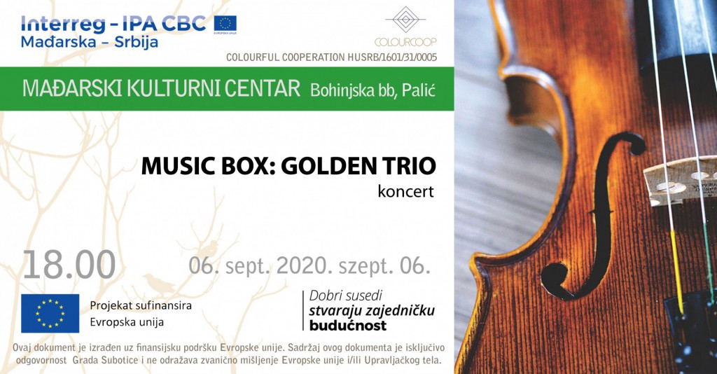 Koncert : Golden Trio