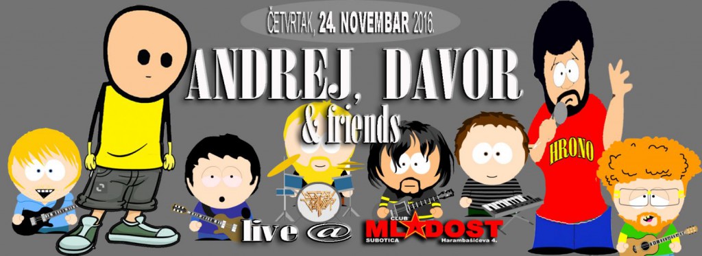 Andrej, Davor and friends live at Club Mladost