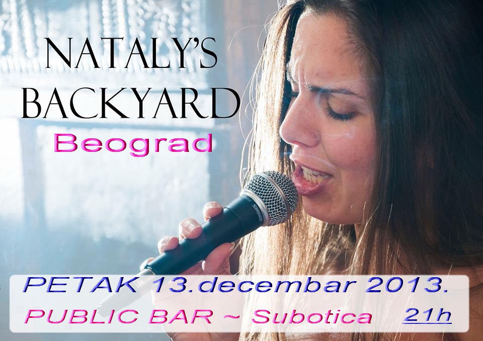 Nataly's backyard (Beograd) - Live