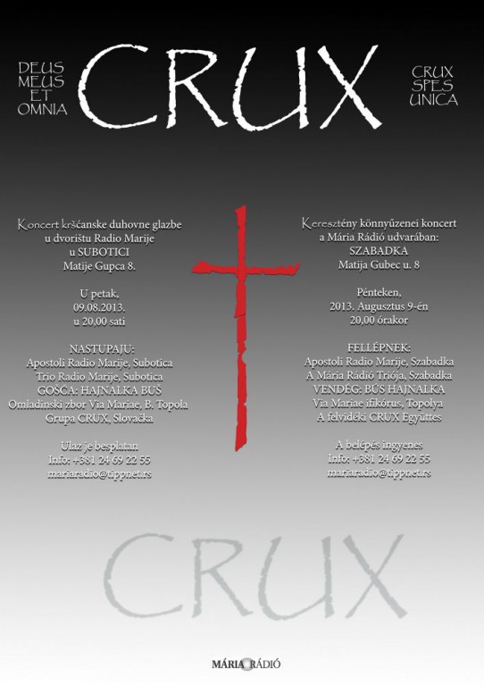 Koncert u dvorištu Radio Marije