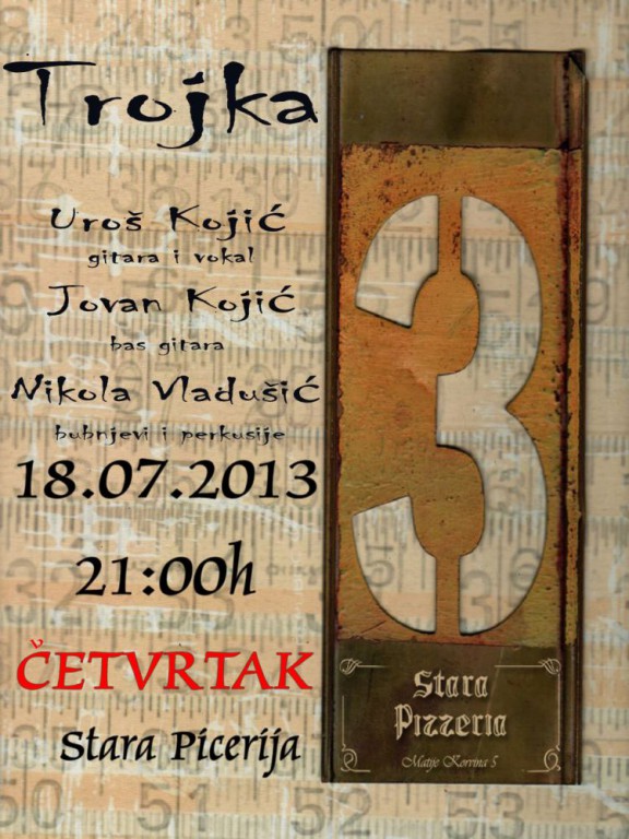 Trojka - Akustična svirka