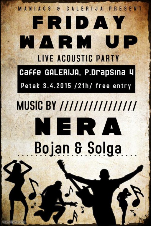 Friday warmup - Live acoustic party