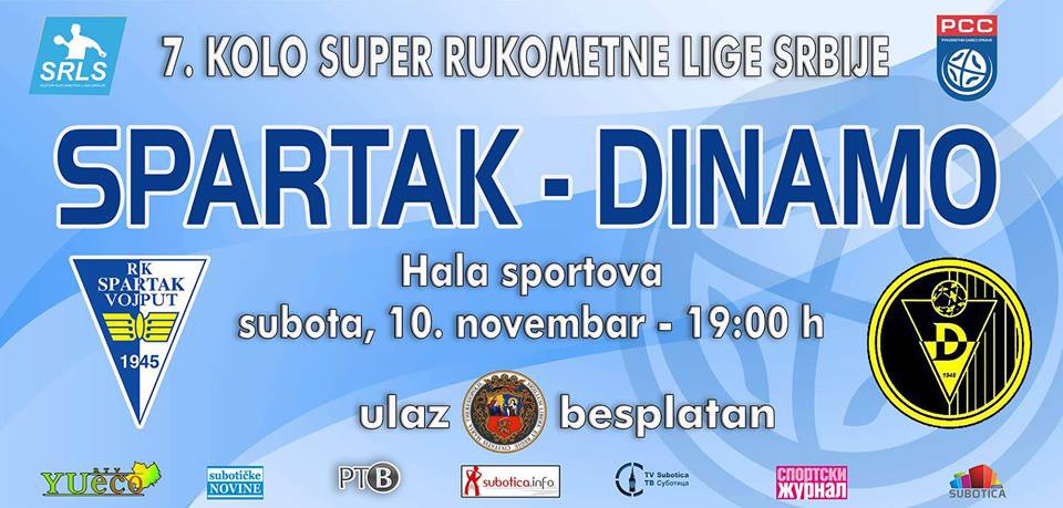 Rukomet: RK Spartak - RK Dinamo