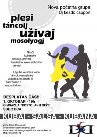 Besplatan čas salse - Dolce Dance