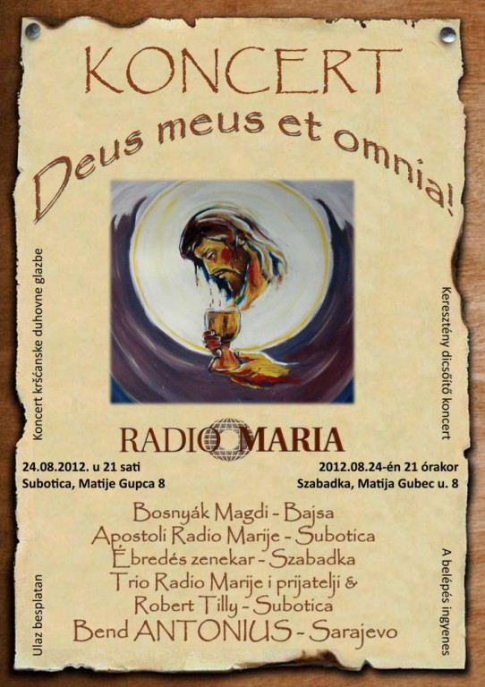 Koncert "Deus meus et omnia!"