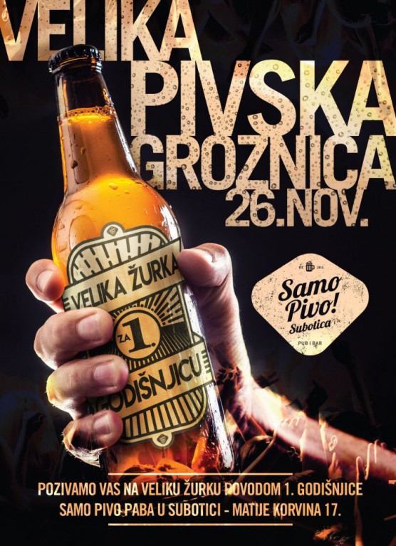 Rođendan "Samo pivo" paba