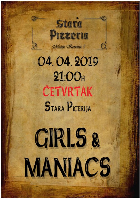 Akustična svirka: Girls & Maniacs