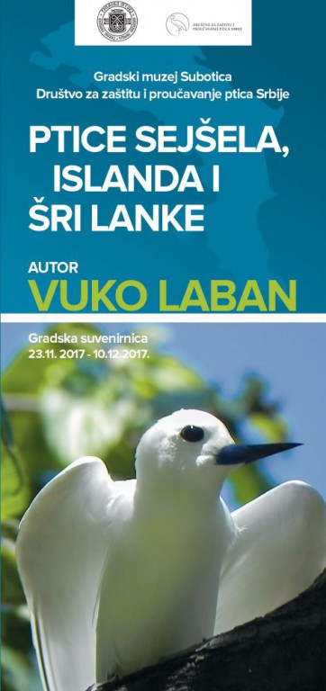 Izložba fotografija: Ptice Sejšela, Islanda i Šri Lanke