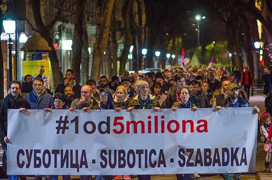 Protest #1od5miliona