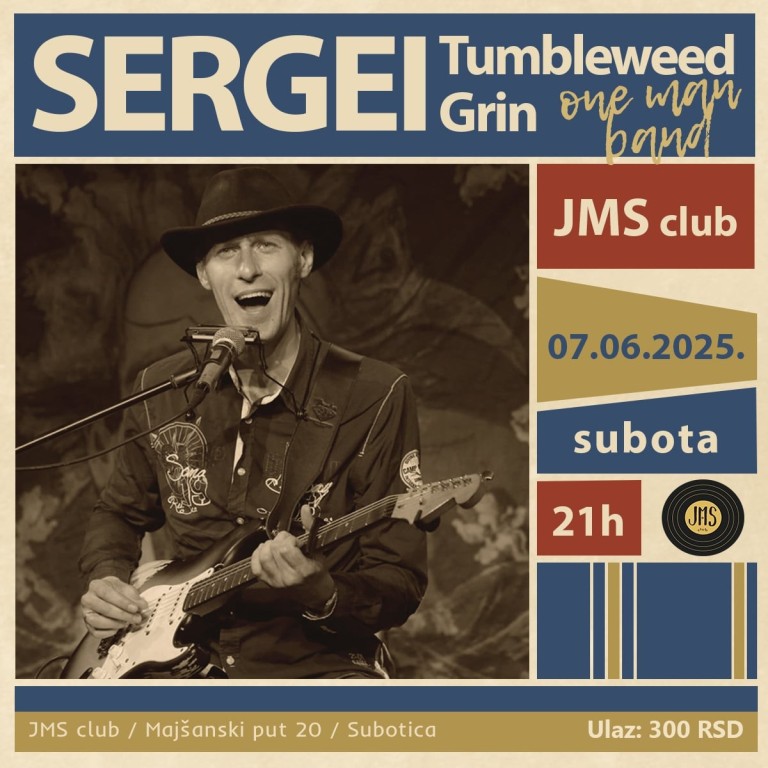 Sergei Thumbleweed Grin- One Man Band bluz