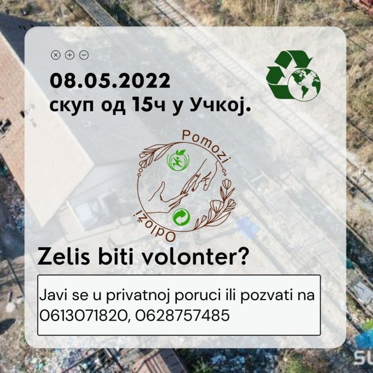 Humanitarno-ekološka akcija "Odloži i pomozi" za pomoć ugroženim porodicama na Kosovu i Metohiji