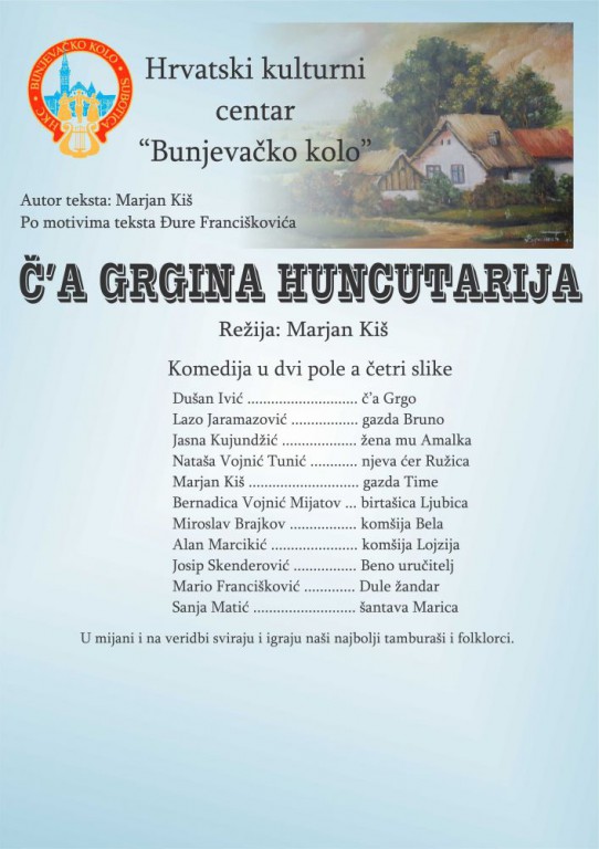 Predstava: Č'a Grgina huncutarija