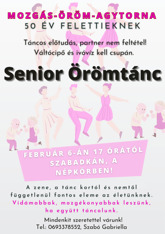 Szenior örömtánc