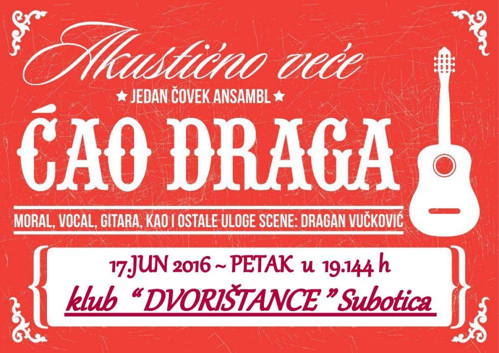 Akustična svirka: Ćao draga