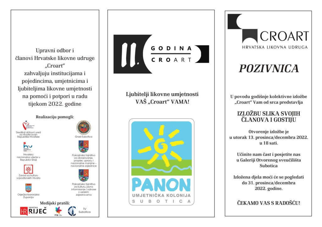 Otvaranje izložbe slika slikara CroArt-a i gostiju