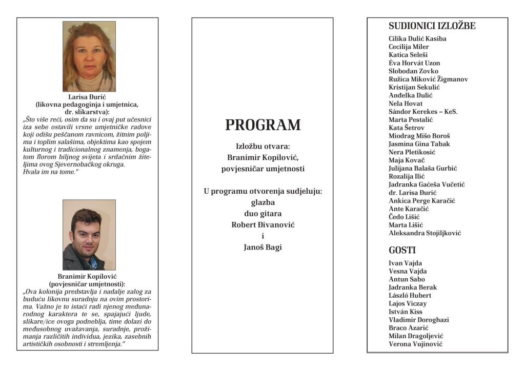 Otvaranje izložbe slika slikara CroArt-a i gostiju