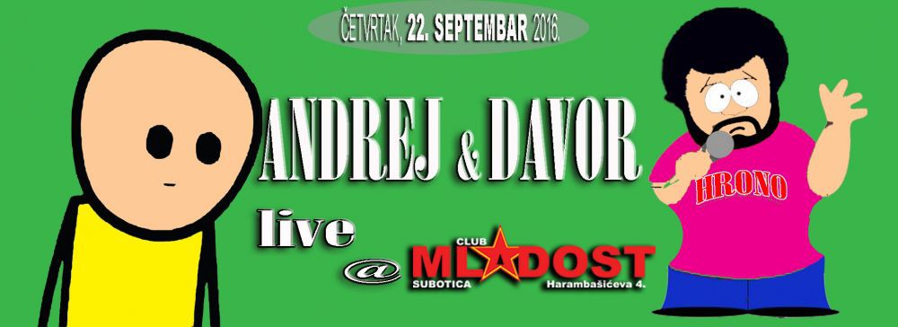 Andrej & Davor live at Club Mladost