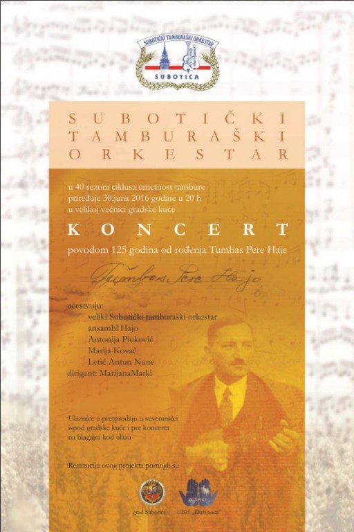 Koncert Subotičkog tamburaškog orkestra