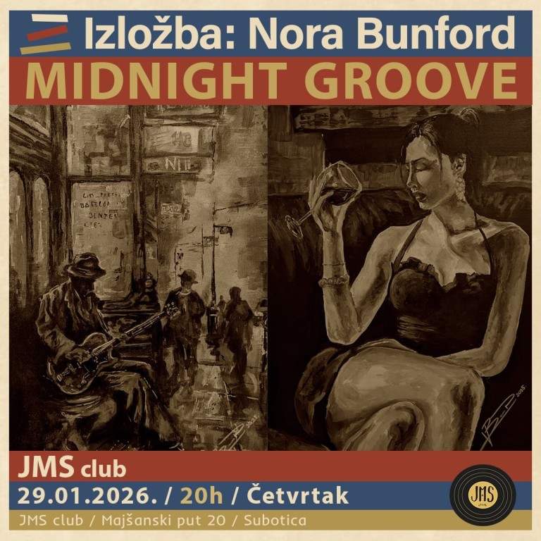 MIDNIGHT GROOVE — izložba Nore Bunford