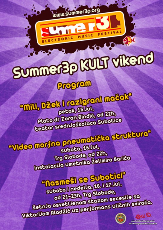 Nasmeši se Subotici - Summer3p kult vikend
